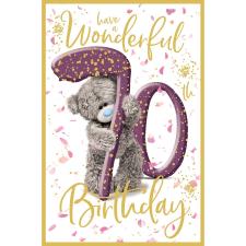 Wonderful 70th Birthday Photo Finish Me to You Bear Card Image Preview